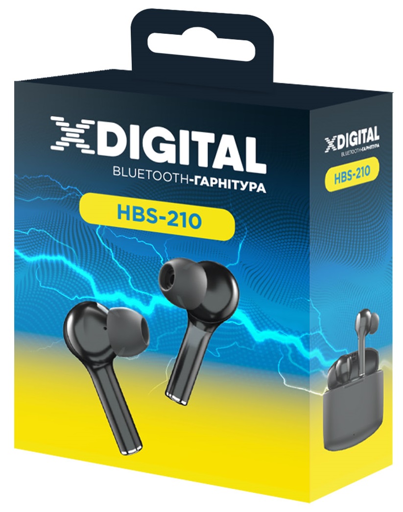 Гарнітура X-Digital HBS-210 Black