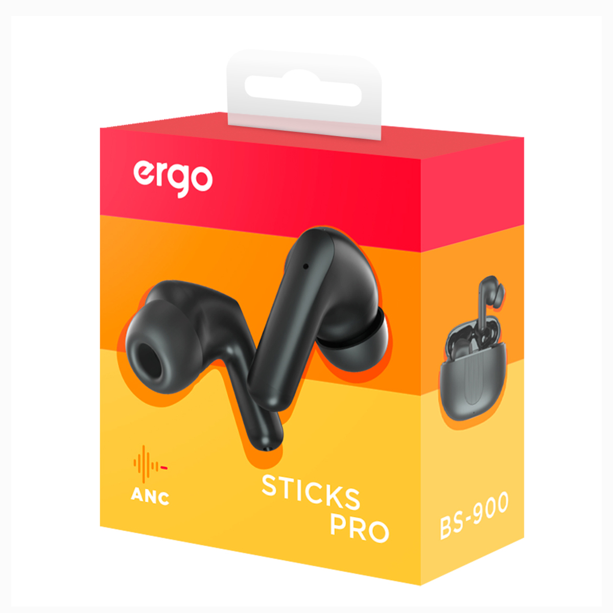 Гарнітура ERGO BS-900 Sticks Pro Black