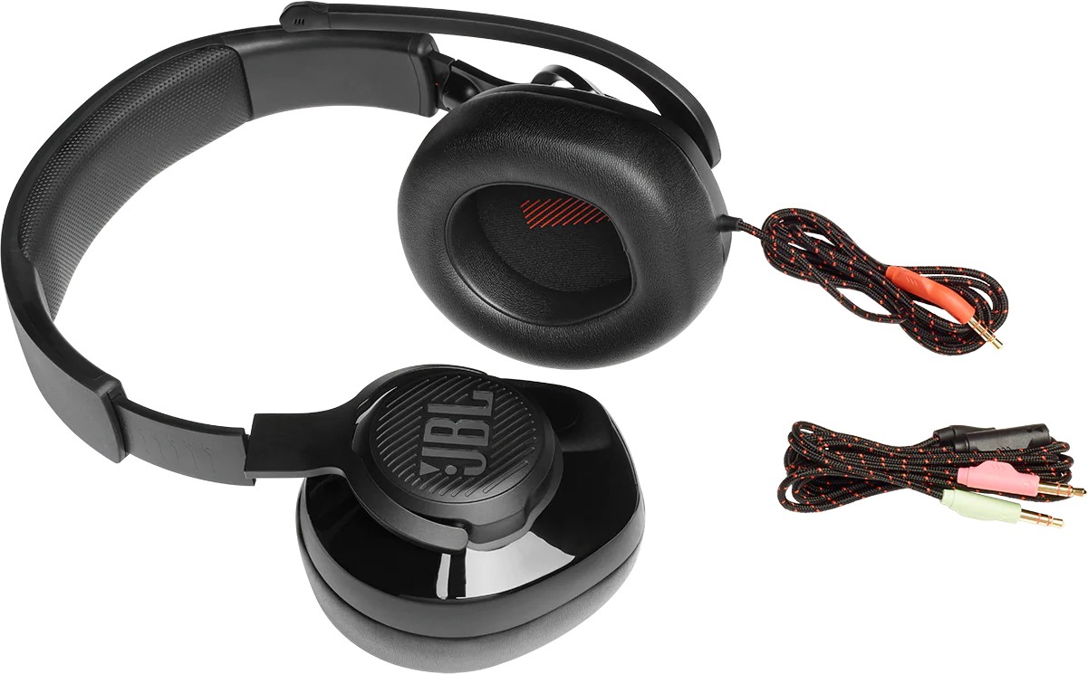 Гарнітура JBL QUANTUM 200 Black (JBLQUANTUM200BLK)