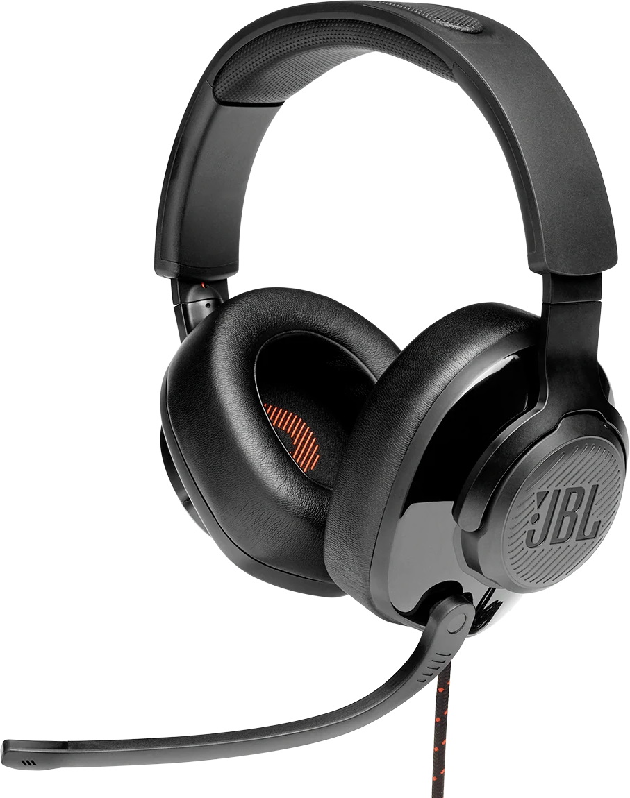 Гарнітура JBL QUANTUM 200 Black (JBLQUANTUM200BLK)