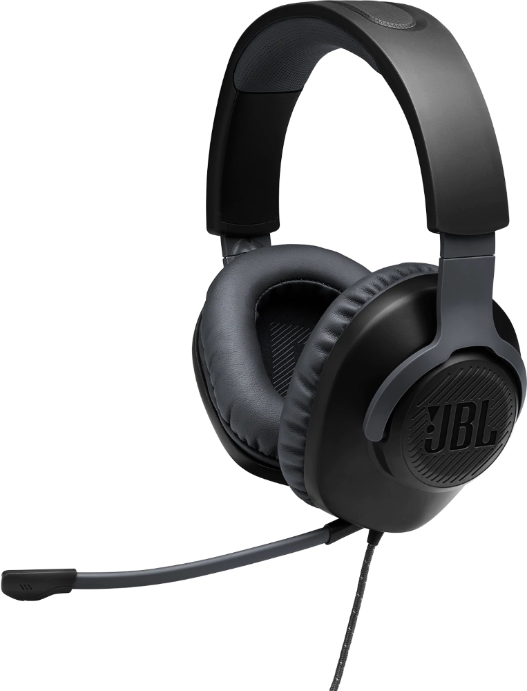 Гарнітура JBL QUANTUM 100 Black (JBLQUANTUM100BLK)