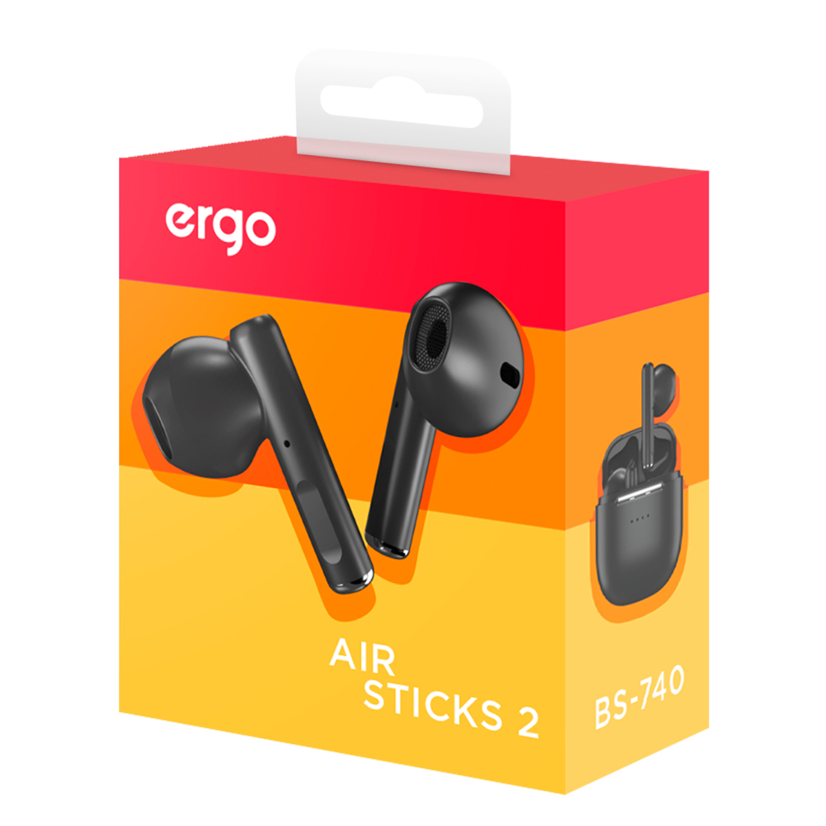 Гарнітура ERGO BS-740 Air Sticks 2 Black