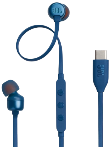 Гарнітура JBL TUNE 310C USB-C Blue (JBLT310CBLU)