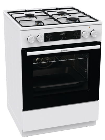 Комбінована плита Gorenje GKS6C70WJ (FM6A4D-JPD4B)