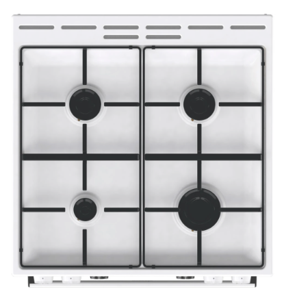 Комбінована плита Gorenje GKS6C70WJ (FM6A4D-JPD4B)