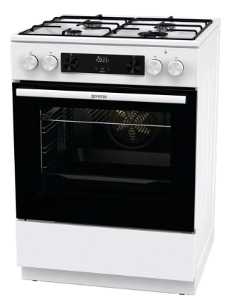 Комбінована плита Gorenje GKS6C70WJ (FM6A4D-JPD4B)