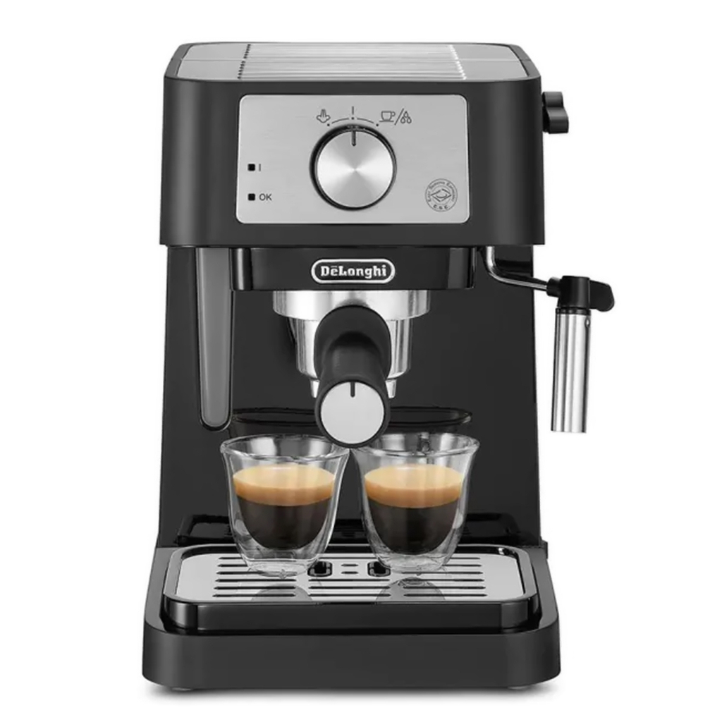 Ріжкова кавоварка еспресо DeLonghi EC260BK