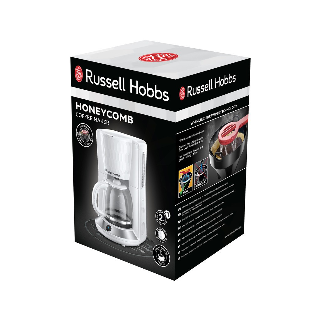 Крапельна кавоварка Russell Hobbs Hobbs 27010-56 Honeycomb White (27010-56)