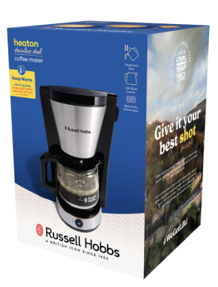 Кавоварка Russell Hobbs 27400-56 Heaton Coffee Maker 