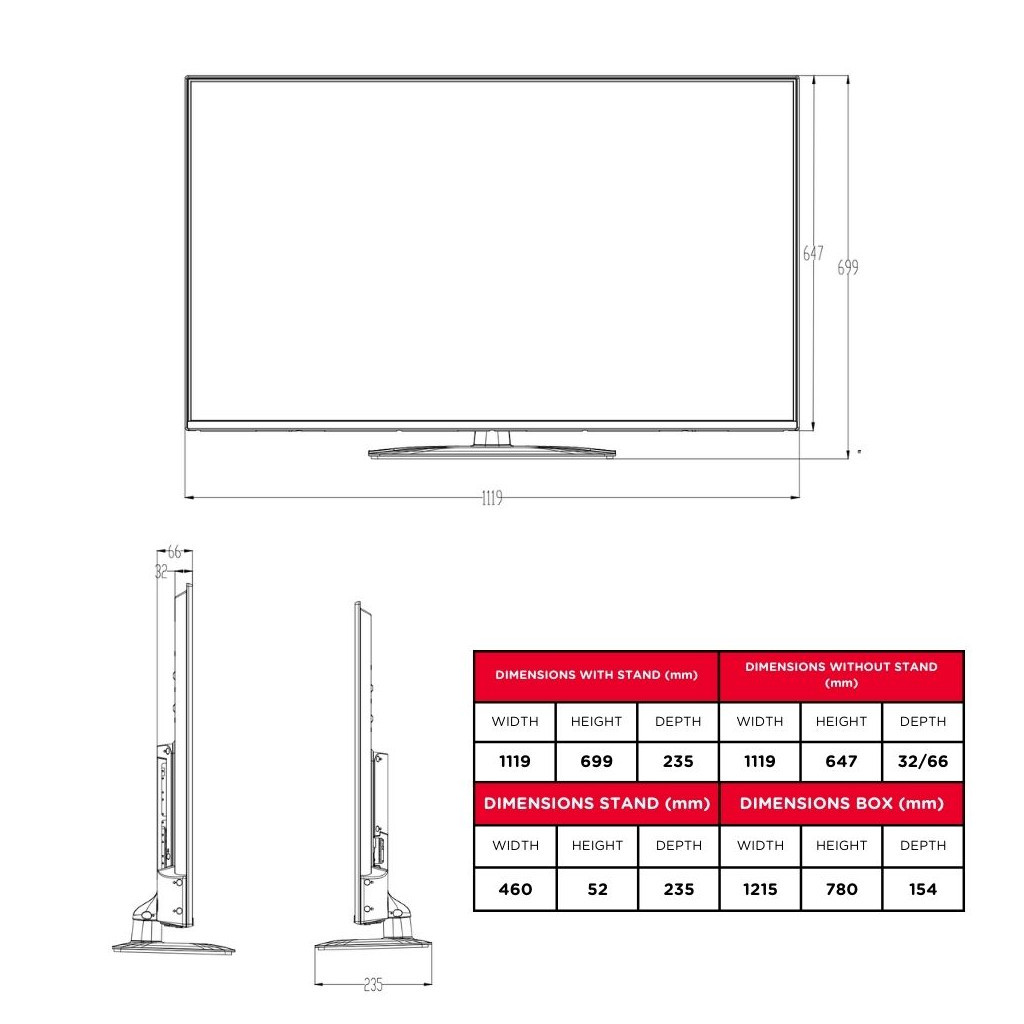 Телевізор AIWA QLED-850UHD-SLIM