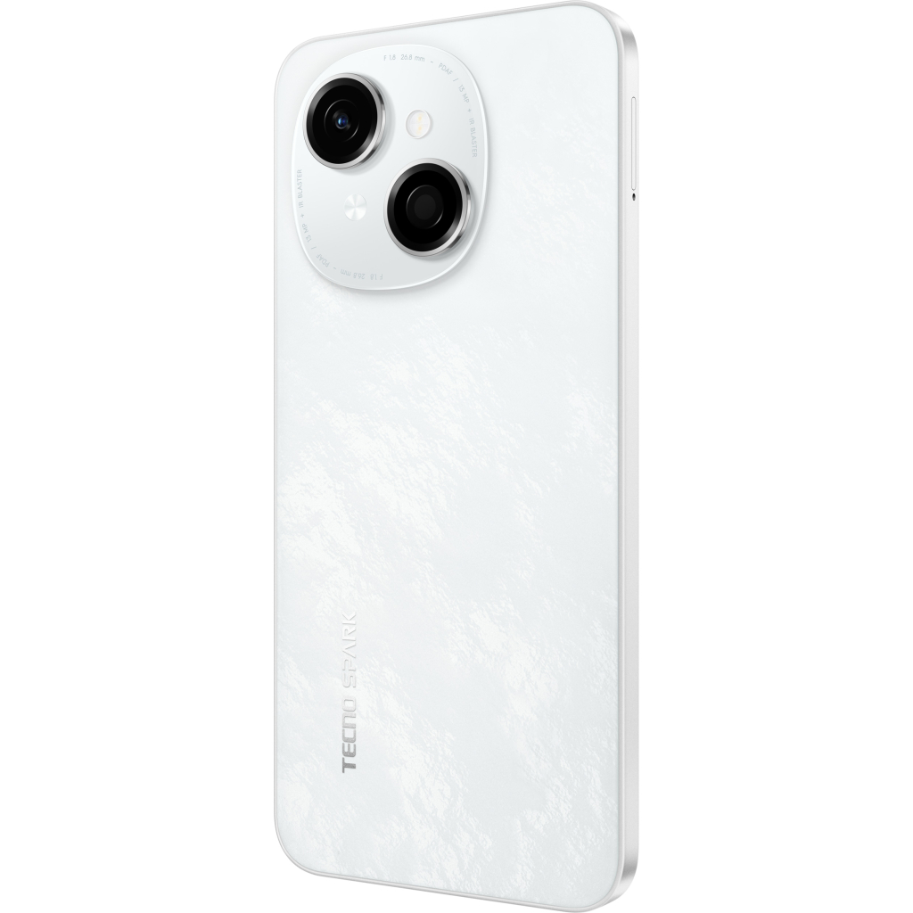 Мобільний телефон Tecno Spark Go 1 3/128GB Glittery White (4894947037849)