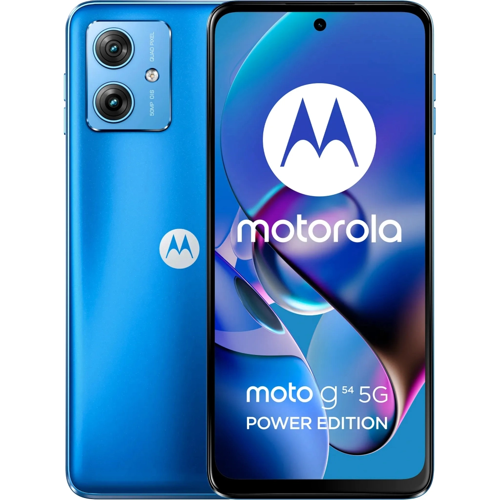 Мобільний телефон Motorola G54 Power 8/256Gb Pearl Blue (PB0W0019UA)