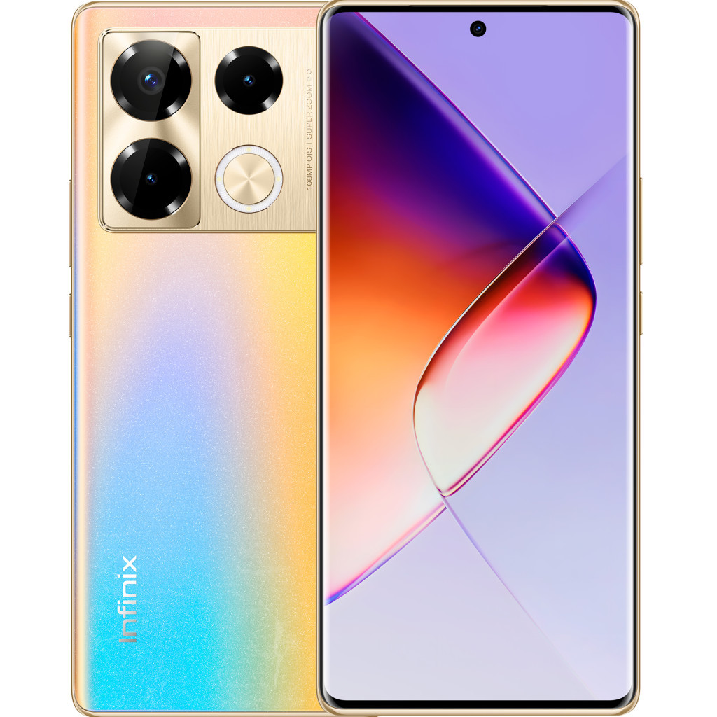 Мобільний телефон Infinix Note 40 Pro 12/256Gb NFC Titan Gold (4894947019432)