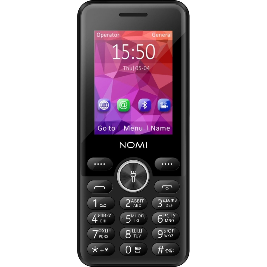 Мобільний телефон Nomi i2412 Black