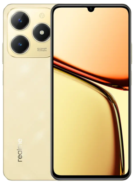 Смартфон Realme C61 8/256Gb NFC Sparkle Gold