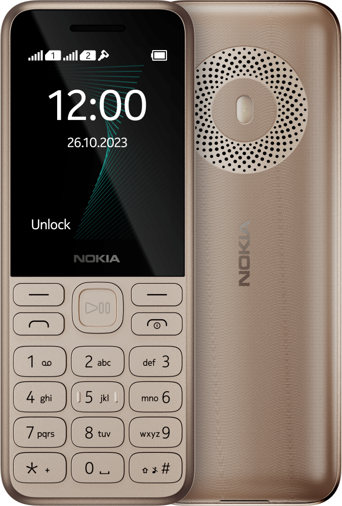 Мобільний телефон Nokia 130 Dual SIM (TA-1576) Light Gold