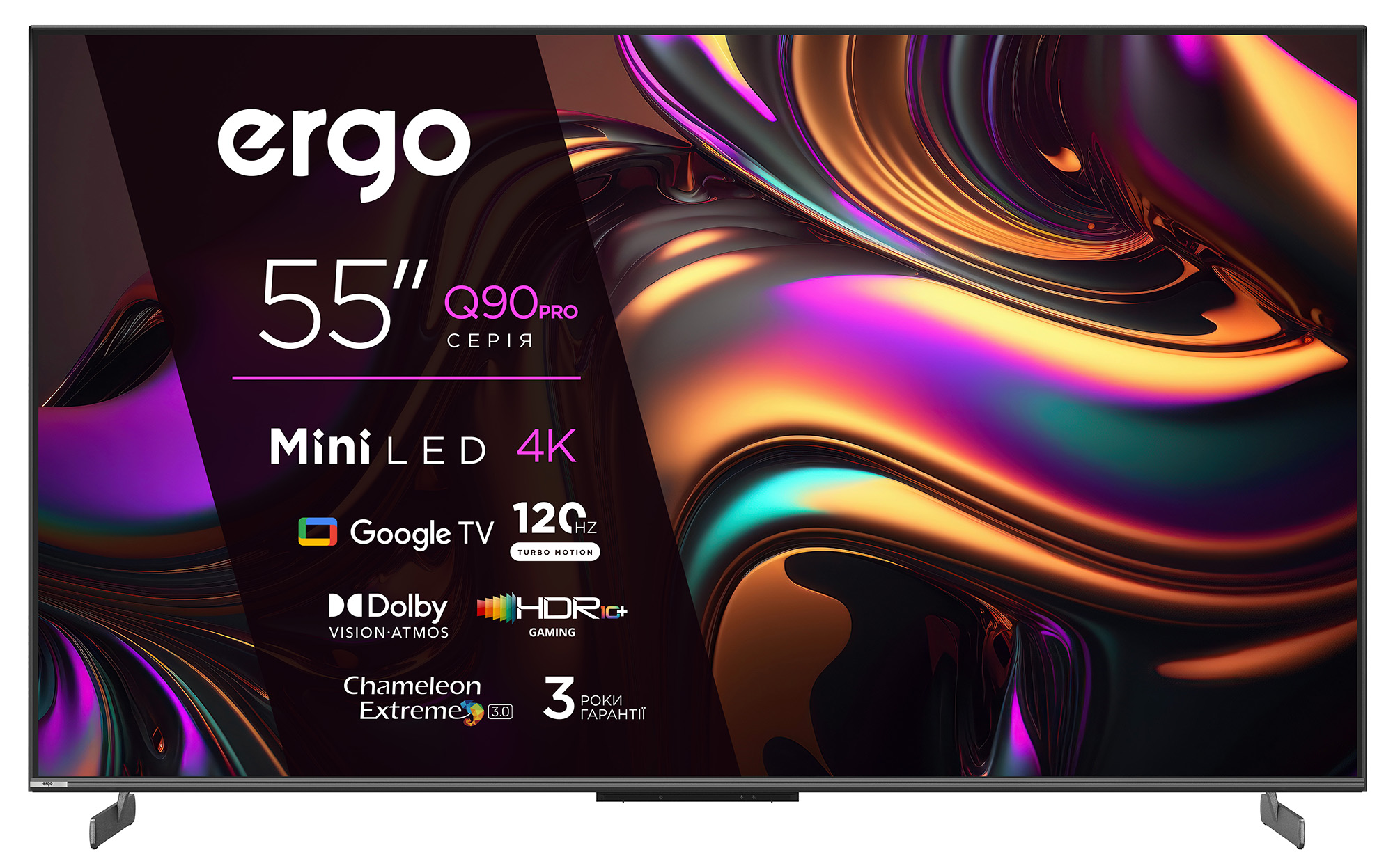 Телевізор ERGO Mini LED 55MQ90PRO