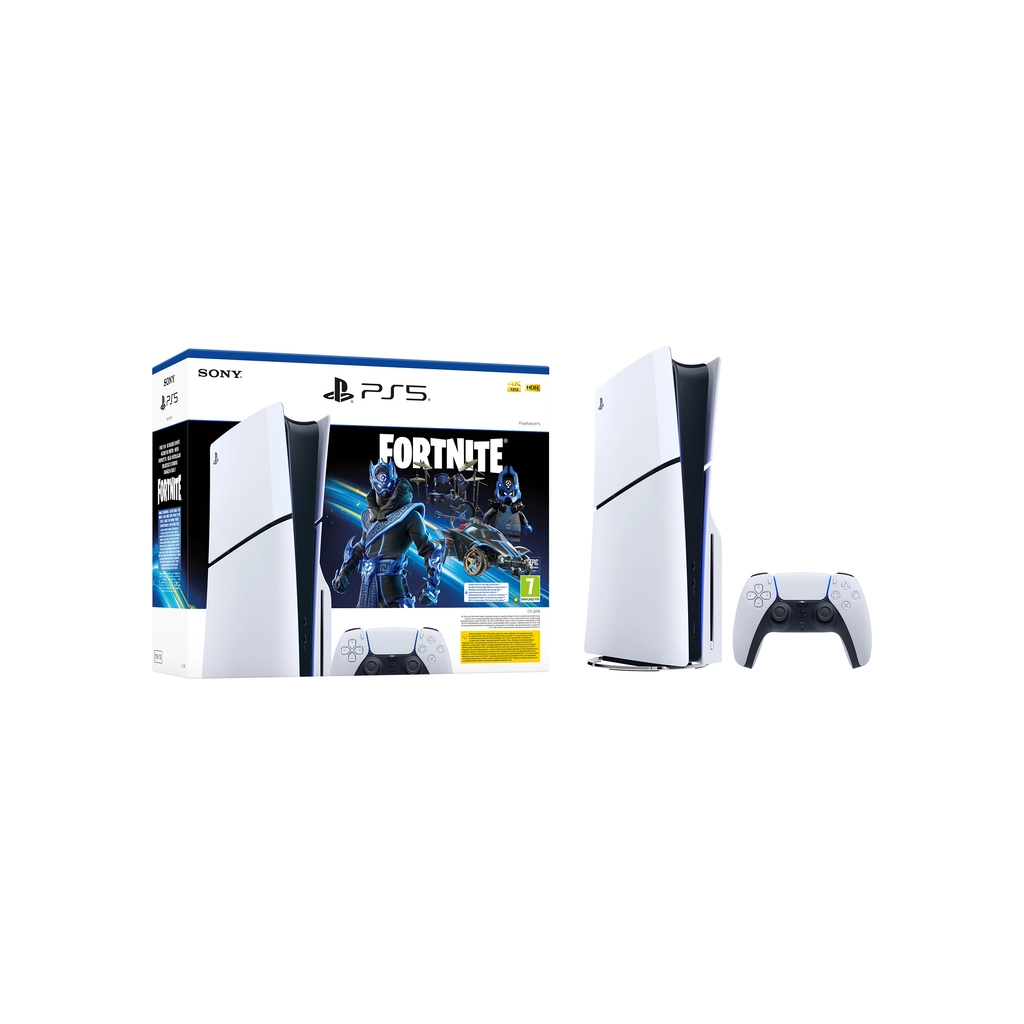 Ігрова консоль Sony Playstation 5 Blu-Ray SLIM Edition 1TB (Fortnite Cobalt Star Bundle) (1000045165)