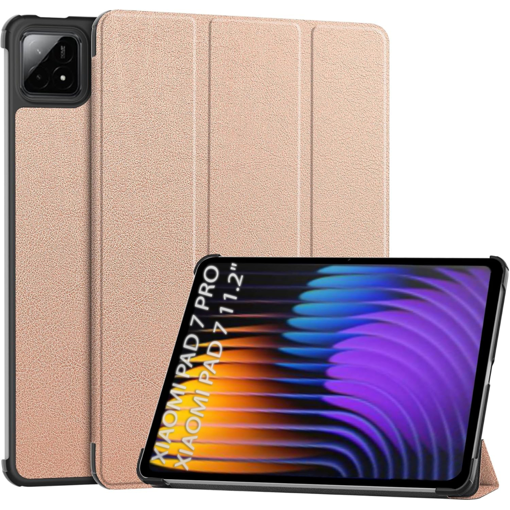 Чохол до планшета BeCover Smart Case Xiaomi Pad 7 / 7 Pro 11.2" Rose Gold (712812)