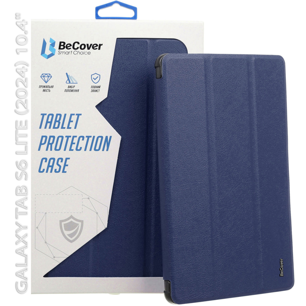 Чохол до планшета BeCover Flexible TPU Mate Samsung Tab S6 Lite (2024) 10.4" P620/P625/P627 Deep Blue (712514)