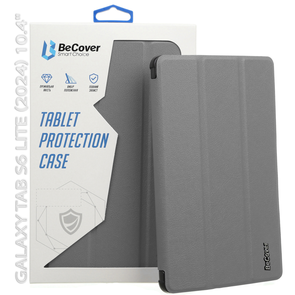 Чохол до планшета BeCover Flexible TPU Mate Samsung Tab S6 Lite (2024) 10.4" P620/P625/P627 Grey (712515)