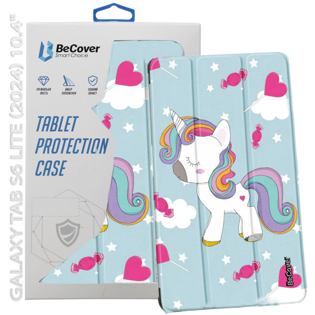 Чохол до планшета BeCover Flexible TPU Mate Samsung Tab S6 Lite (2024) 10.4" P620/P625/P627 Unicorn (712521)