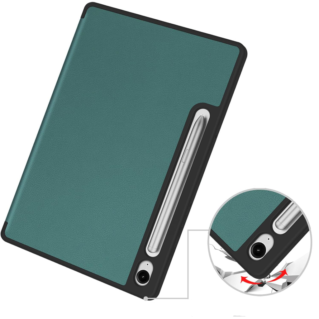 Чохол до планшета BeCover Flexible TPU Mate Samsung Tab S9 (SM-X710/SM-X716)/S9 FE (SM-X510/SM-X516B) 11.0" Dark Green (712529)