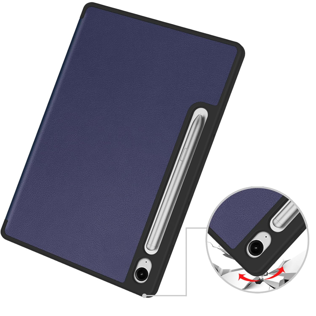 Чохол до планшета BeCover Flexible TPU Mate Samsung Tab S9 (SM-X710/SM-X716)/S9 FE (SM-X510/SM-X516B) 11.0" Deep Blue (712528)