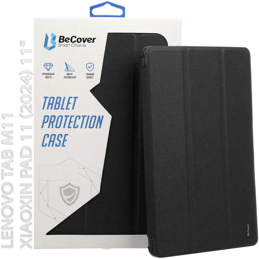 Чохол до планшета BeCover Soft Edge Lenovo Tab M11 (2024) TB-TB330FU/Xiaoxin Pad 11 (2024) 11" Black (712538)