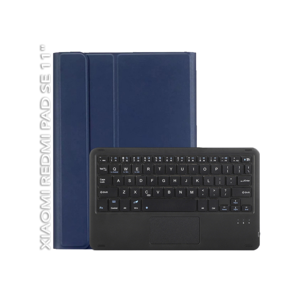 Чохол до планшета BeCover Keyboard+TouchPad Xiaomi Redmi Pad SE 11" Deep Blue (712396)