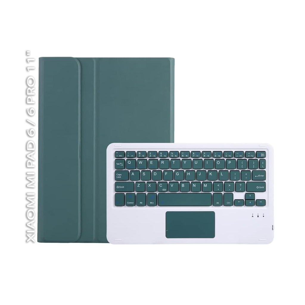 Чохол до планшета BeCover Keyboard+TouchPad Xiaomi Mi Pad 6 / 6 Pro 11" Dark Green (712403)