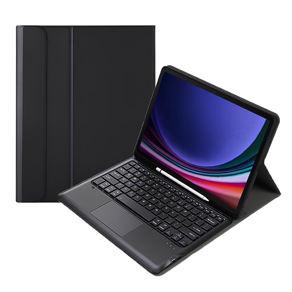 Чохол до планшета BeCover Keyboard+TouchPad Samsung Tab S9 Plus (SM-X810/SM-X816)/S9 FE Plus (SM-X610/SM-X616) 12.4" Black (712368)