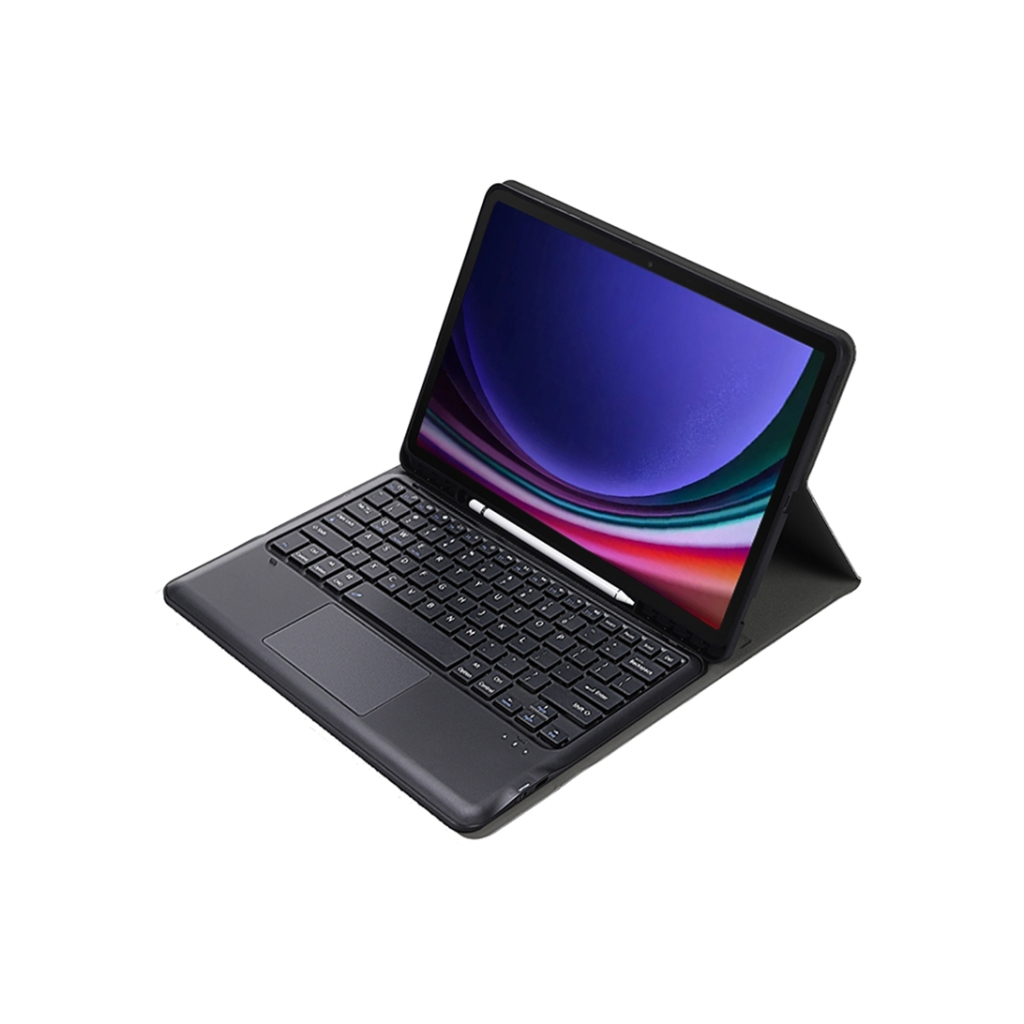 Чохол до планшета BeCover Keyboard+TouchPad Samsung Tab S9 Plus (SM-X810/SM-X816)/S9 FE Plus (SM-X610/SM-X616) 12.4" Black (712368)