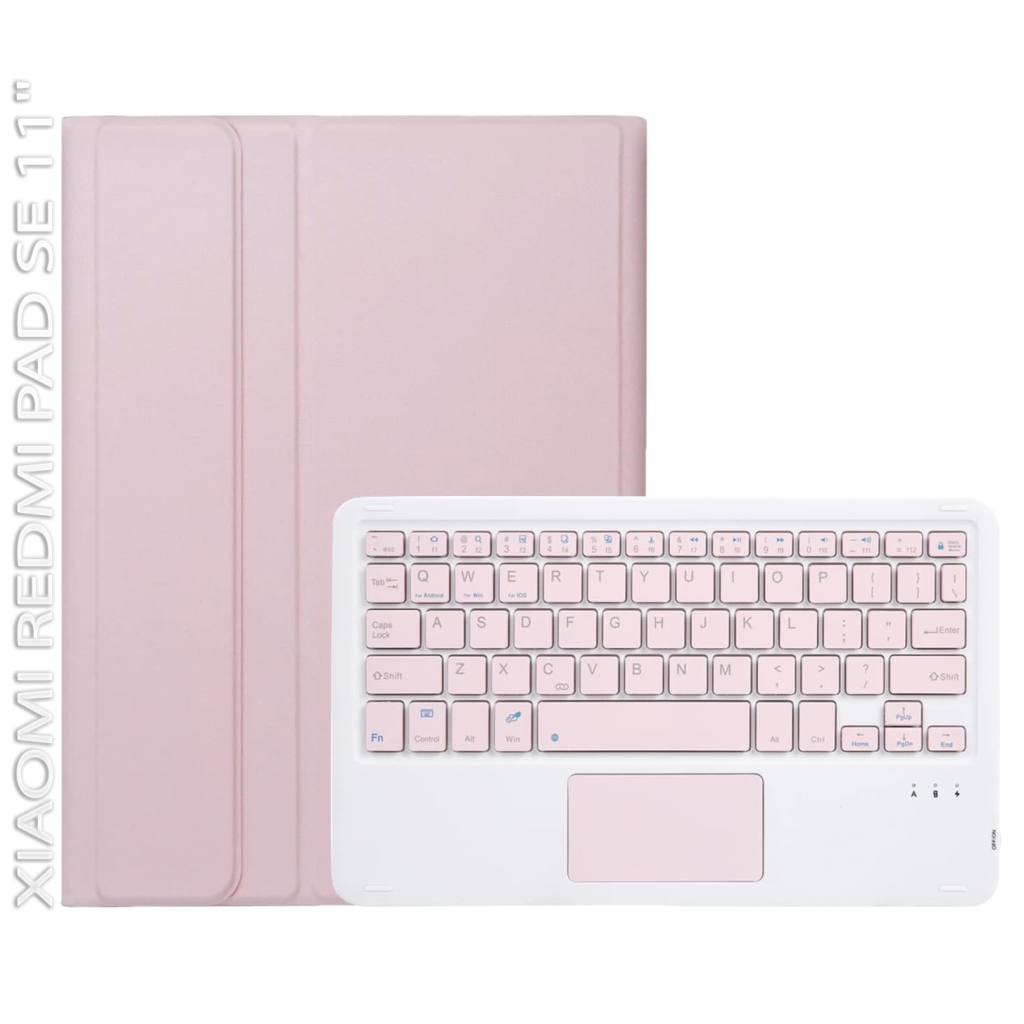 Чохол до планшета BeCover Keyboard+TouchPad Xiaomi Redmi Pad SE 11" Pink (712399)