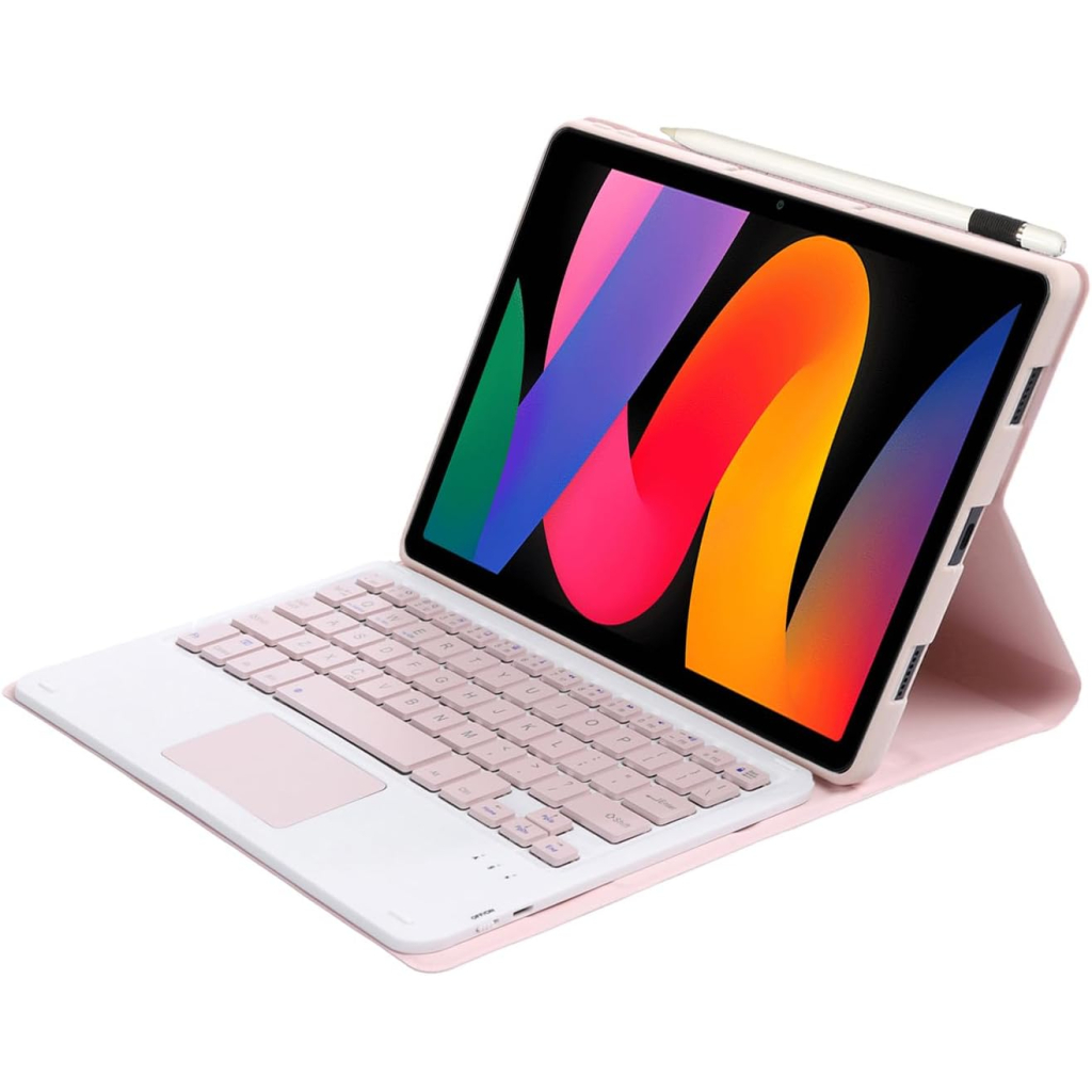 Чохол до планшета BeCover Keyboard+TouchPad Xiaomi Redmi Pad SE 11" Pink (712399)