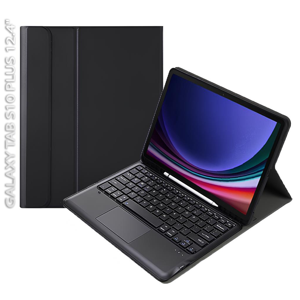 Чохол до планшета BeCover Keyboard+TouchPad Samsung Tab S10 Plus (SM-X820/SM-X826) 12.4" Black (712593)