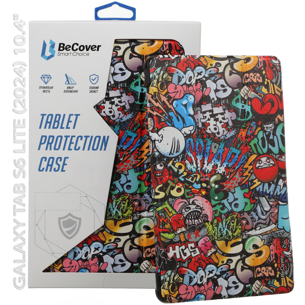 Чохол до планшета BeCover Flexible TPU Mate Samsung Tab S6 Lite (2024) 10.4" P620/P625/P627 Graffiti (712519)