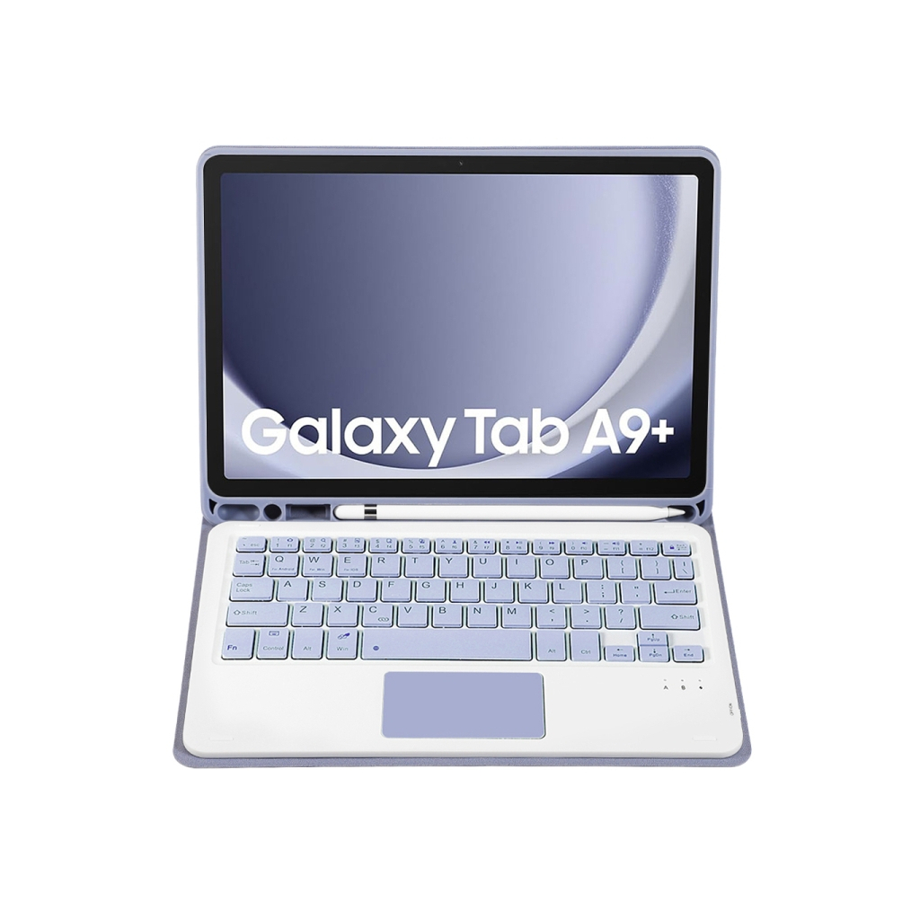 Чохол до планшета BeCover Keyboard+TouchPad Samsung Tab A9 Plus SM-X210/SM-X215/SM-X216 11.0" Purple (712416)