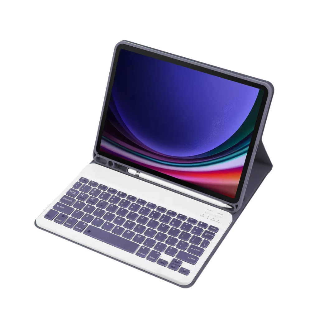 Чохол до планшета BeCover Keyboard Samsung Tab A9 SM-X115 8.7" Purple (712360)