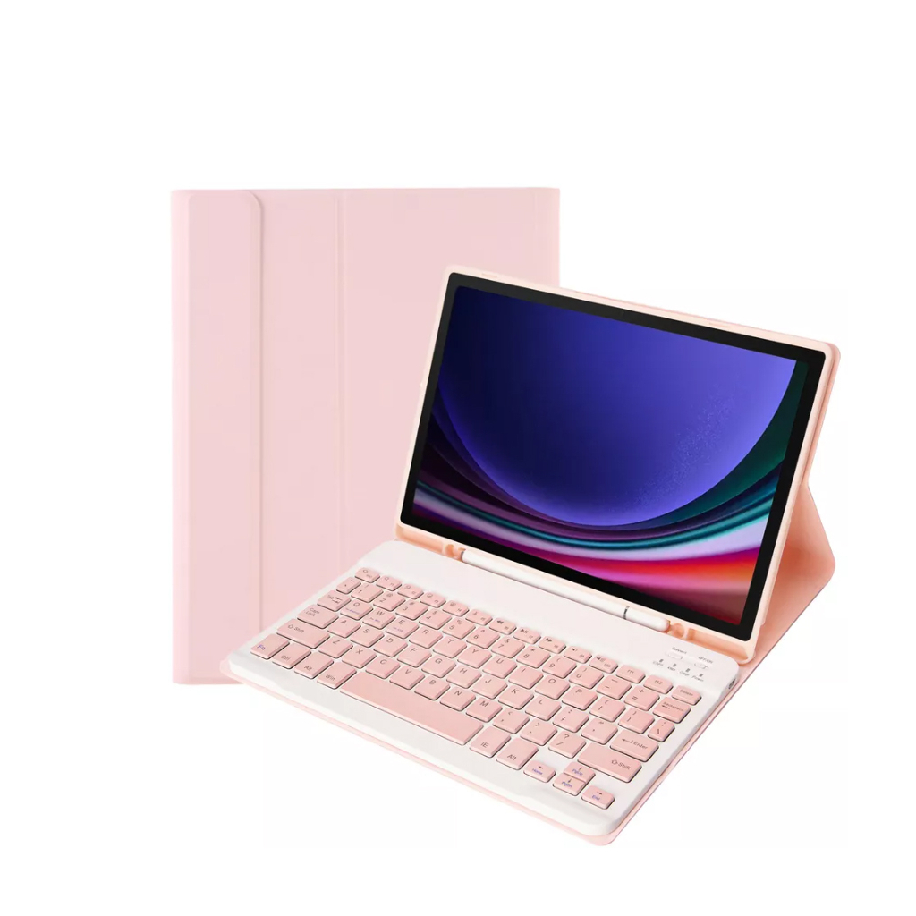 Чохол до планшета BeCover Keyboard Samsung Tab A9 SM-X115 8.7" Pink (712359)