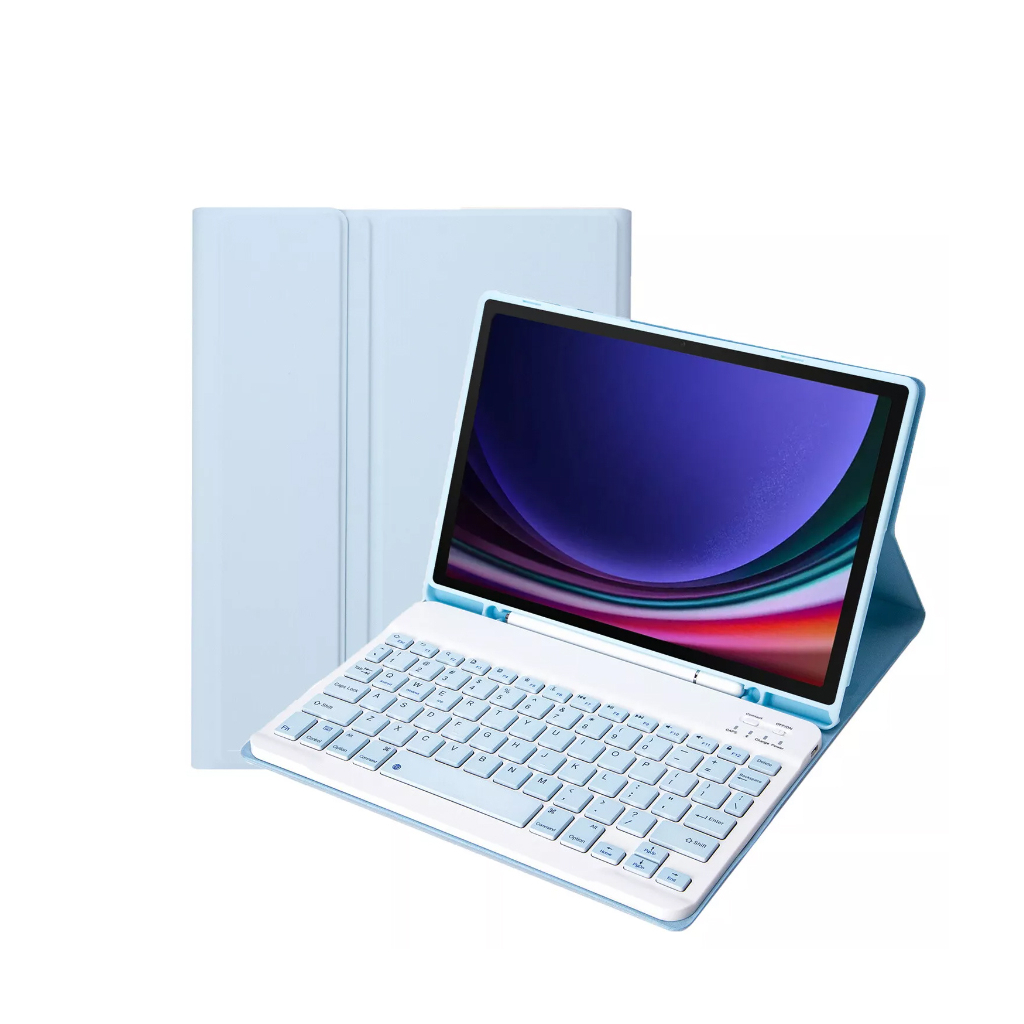 Чохол до планшета BeCover Keyboard Samsung Tab A9 SM-X115 8.7" Light Blue (712358)