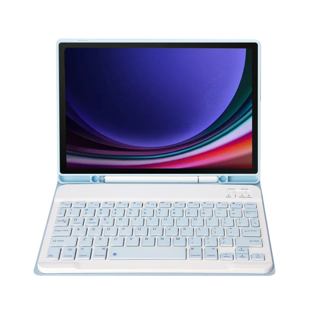 Чохол до планшета BeCover Keyboard Samsung Tab A9 SM-X115 8.7" Light Blue (712358)