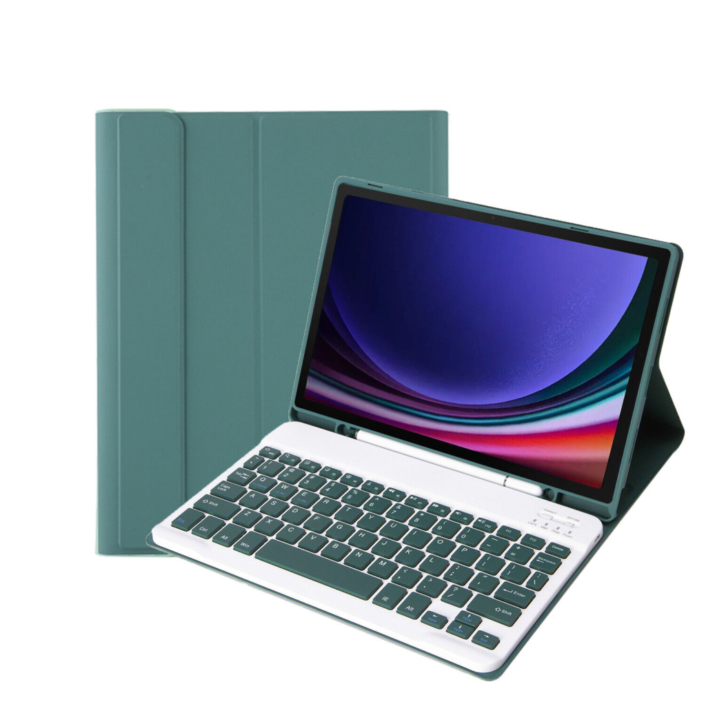 Чохол до планшета BeCover Keyboard Samsung Tab A9 SM-X115 8.7" Dark Green (712357)