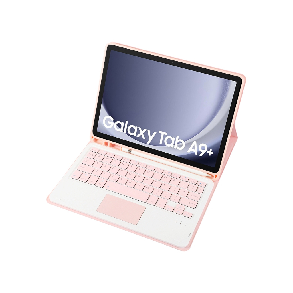 Чохол до планшета BeCover Keyboard+TouchPad Samsung Tab A9 Plus SM-X210/SM-X215/SM-X216 11.0" Pink (712415)