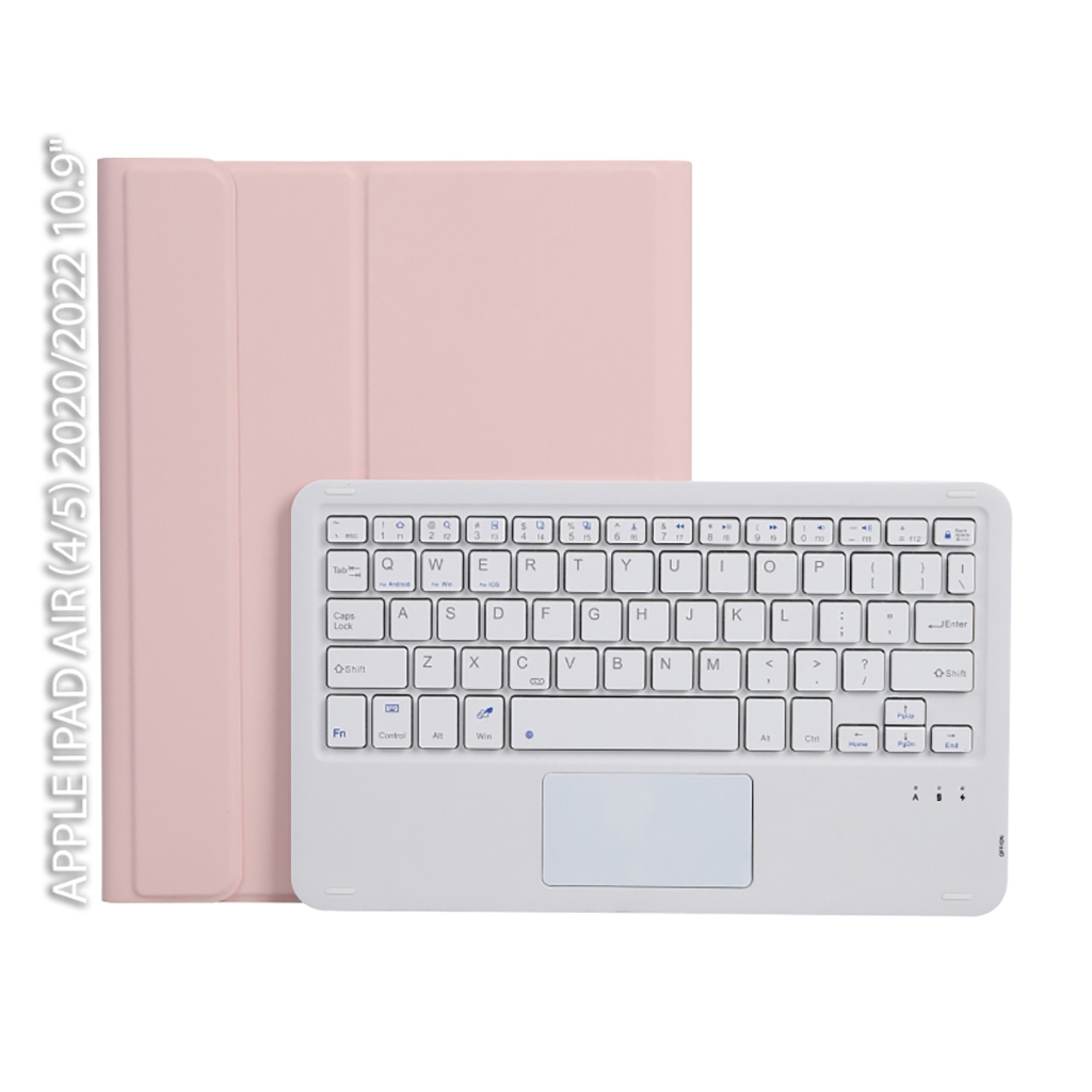 Чохол до планшета BeCover Keyboard+TouchPad Apple iPad Air (4/5) 2020/2022 10.9" Pink (712373)