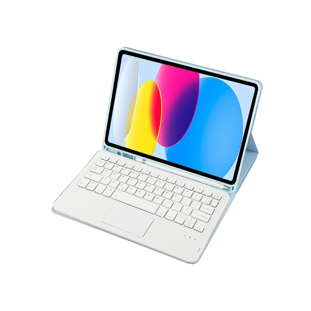 Чохол до планшета BeCover Keyboard+TouchPad Apple iPad 10.9" 2022 Light Blue (712378)