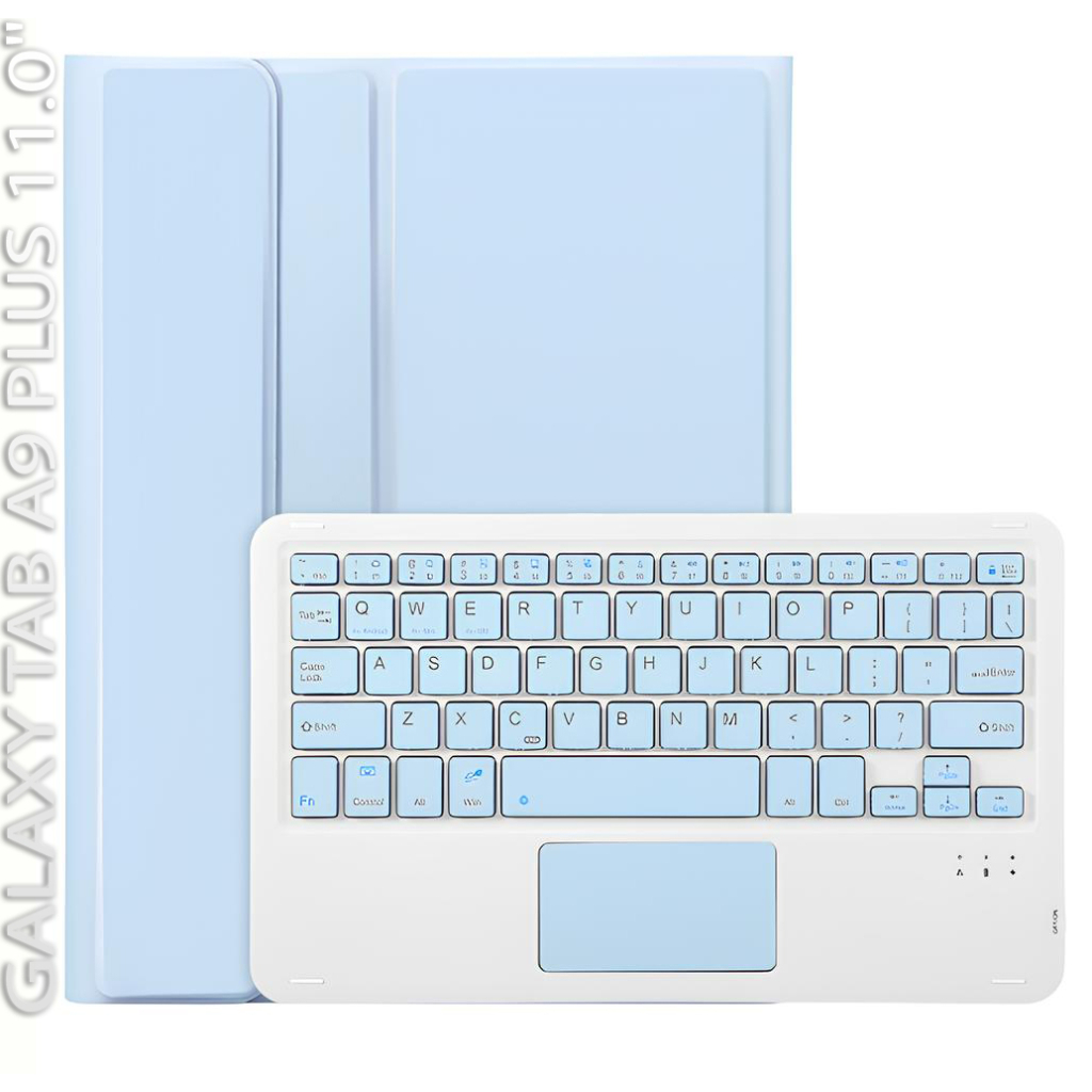 Чохол до планшета BeCover Keyboard+TouchPad Samsung Tab A9 Plus SM-X210/SM-X215/SM-X216 11.0" Light Blue (712414)