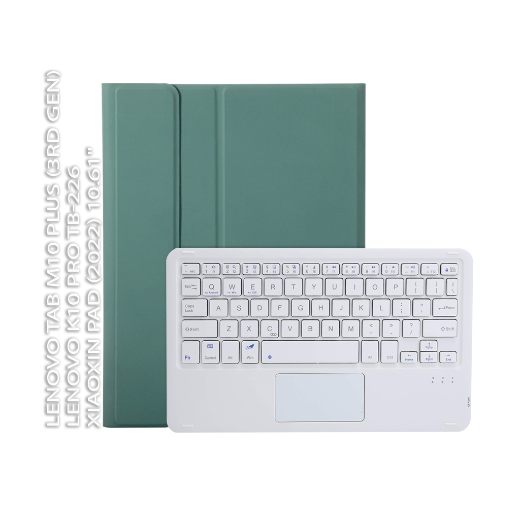 Чохол до планшета BeCover Keyboard+TouchPad Lenovo Tab M10 Plus TB-125F (3rd Gen)/K10 Pro TB-226/Xiaoxin Pad (2022) 10.61" (712392)