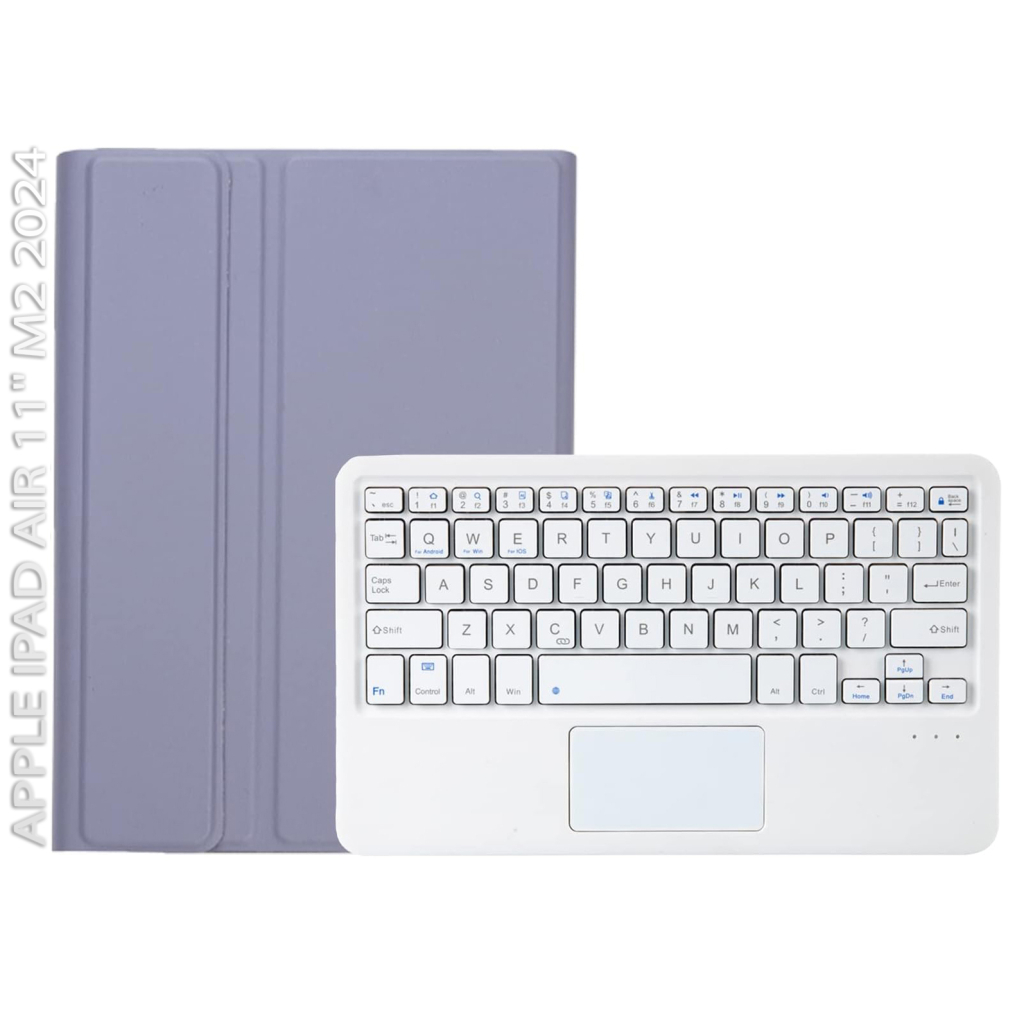 Чохол до планшета BeCover Keyboard+TouchPad Apple iPad Air 11" M2 2024 Purple (712600)