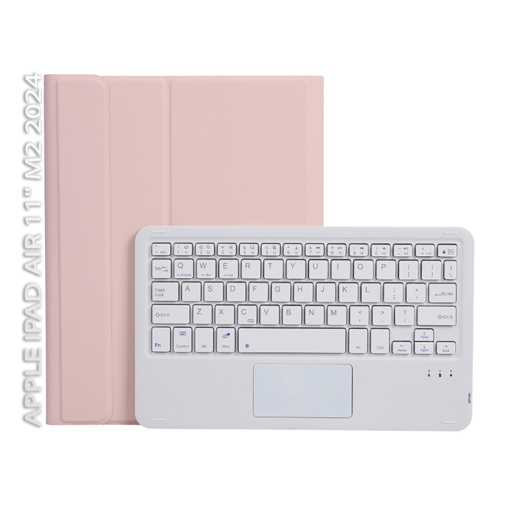 Чохол до планшета BeCover Keyboard+TouchPad Apple iPad Air 11" M2 2024 Pink (712599)